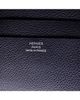 Pre-owned Hermes Pre-Owned HERMES Compact Zipengo H Verso Bifold Wallet Leather - 6