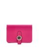 Pre-owned Hermes Pre-Owned HERMES Dogon Card Holder Evercolor - 1
