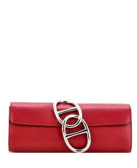Pre-owned Hermes Pre-Owned HERMES Egee Clutch Tadelakt