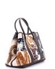 Pre-Owned Hermes Pre-Owned Hermes Electrique Garden Party Tote Printed Toile and Leather 36 - 2
