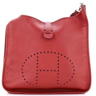 Pre-Owned Hermes Pre-Owned Hermes Evelyne Bag Gen III Buffalo Skipper TGM