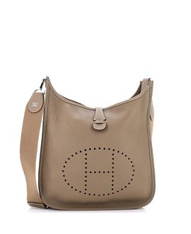 Pre-owned Hermes Pre-Owned HERMES Evelyne Iii Clemence Crossbody