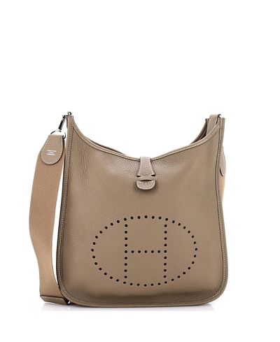 Pre-owned Hermes Pre-Owned HERMES Evelyne Iii Clemence Crossbody