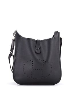 Pre-owned Hermes Pre-Owned HERMES Evelyne Pm Epsom Leather Crossbody