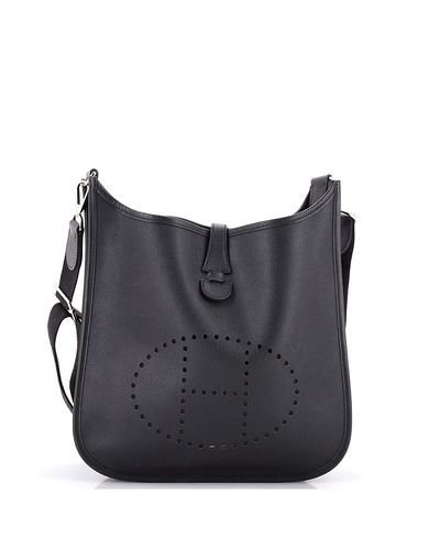 Pre-owned Hermes Pre-Owned HERMES Evelyne Pm Epsom Leather Crossbody