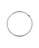 Pre-owned Hermes Pre-Owned HERMES Ever Kelly Wedding Band Ring Platinum - 2