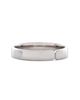 Pre-owned Hermes Pre-Owned HERMES Ever Kelly Wedding Band Ring Platinum - 3