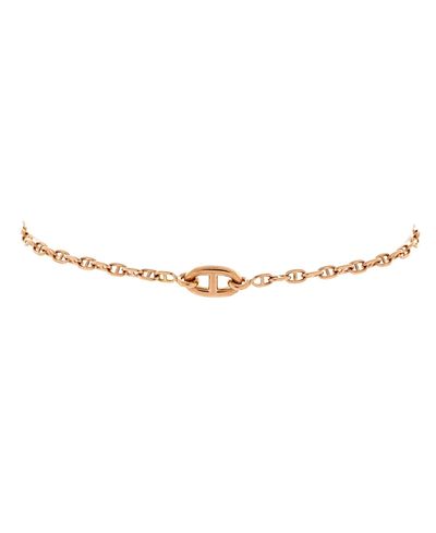 Pre-owned Hermes Pre-Owned HERMES Extra Small New Farandole Bracelet 18K Rose Gold