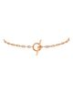 Pre-owned Hermes Pre-Owned HERMES Extra Small New Farandole Bracelet 18K Rose Gold - 3