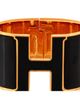 Pre-owned Hermes Pre-Owned HERMES Extra Wide Clic H Bracelet Enamel - 3