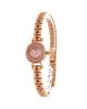 Pre-owned Hermes Pre-Owned HERMES Faubourg Quartz Watch in Rose Gold with Diamond and Pink Sapphire Bezel, Dial and Bracelet 16mm - 3