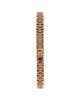 Pre-owned Hermes Pre-Owned HERMES Faubourg Quartz Watch in Rose Gold with Diamond and Pink Sapphire Bezel, Dial and Bracelet 16mm - 4