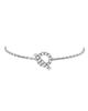 Pre-owned Hermes Pre-Owned HERMES Finesse Bracelet 18K White Gold and Diamonds - 1