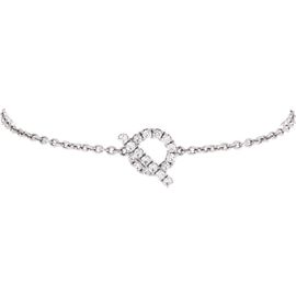 Pre-Owned Hermes Pre-Owned Hermes Finesse Bracelet 18K White Gold and Diamonds 