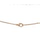 Pre-owned Hermes Pre-Owned HERMES Finesse Pendant Necklace 18K Rose Gold and Diamonds, 16 - 2