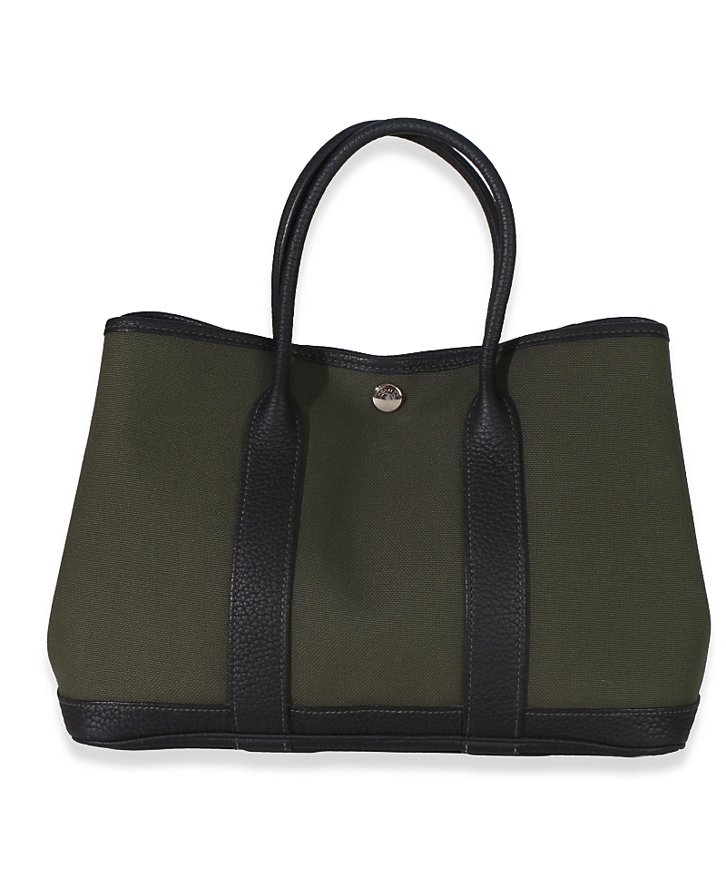 Pre-owned Hermes Pre-Owned HERMES Garden Party 30 Canvas Handbag