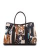 Pre-owned Hermes Pre-Owned HERMES Garden Party Printed Toile & Leather Tote - 1