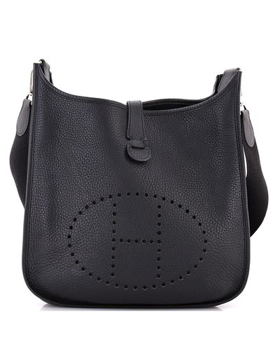 Pre-owned Hermes Pre-Owned HERMES Gm Evelyne Bag Gen Ii Clemence
