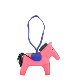 Pre-owned Hermes Pre-Owned HERMES Gm GriGri Rodeo Bag Charm Leather