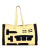 Pre-owned Hermes Pre-Owned HERMES Gm Petit H Skeleton Tote Toile and Leather - 1