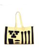 Pre-owned Hermes Pre-Owned HERMES Gm Petit H Skeleton Tote Toile and Leather - 3