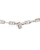 Pre-owned Hermes Pre-Owned HERMES Graduated Chaine D'Ancre Necklace Sterling Silver, 22 - 3