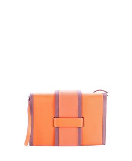 Pre-owned Hermes Pre-Owned HERMES H Passant Clutch Shoulder Bag Evercolor