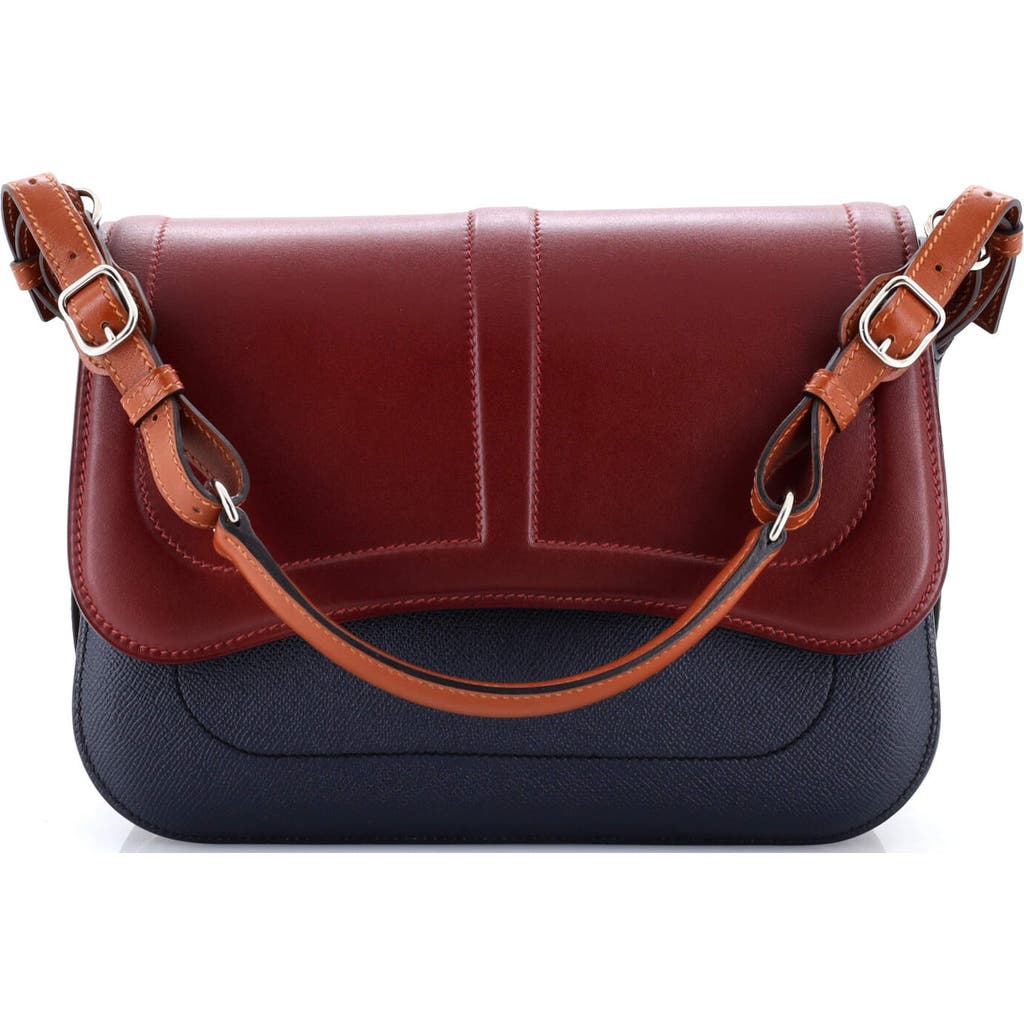 Pre-Owned Hermes Pre-Owned Hermes Harnais Shoulder Bag Epsom and Tadelakt