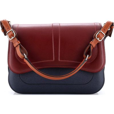 Pre-Owned Hermes Pre-Owned Hermes Harnais Shoulder Bag Epsom and Tadelakt