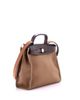 Pre-owned Hermes Pre-Owned HERMES Herbag 31 Leather & Canvas Shoulder Bag - 3