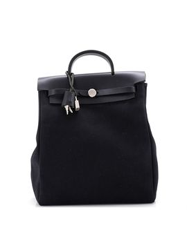 Pre-owned Hermes Pre-Owned HERMES Herbag A Dos Backpack Toile