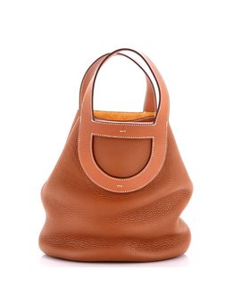 Pre-owned Hermes Pre-Owned HERMES In-The-Loop Clemence Leather Tote