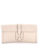 Pre-owned Hermes Pre-Owned HERMES Jige Elan Evercolor Leather Clutch - 1