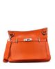 Pre-owned Hermes Pre-Owned HERMES Jypsiere 34 Clemence Leather Turn Lock Crossbody - 1