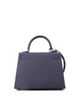 Pre-owned Hermes Pre-Owned HERMES Kelly 25 Handbag Bicolor Epsom with Palladium Hardware - 4