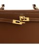 Pre-owned Hermes Pre-Owned HERMES Kelly 25 Handbag Brown Epsom with Gold Hardware - 6