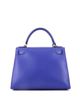 Pre-owned Hermes Pre-Owned HERMES Kelly 28 Handbag Blue Tadelakt with Gold Hardware - 4
