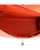 Pre-owned Hermes Pre-Owned HERMES Kelly 28 Handbag Orange Epsom with Palladium Hardware - 6