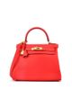 Pre-owned Hermes Pre-Owned HERMES Kelly 28 Handbag Red Evercolor with Gold Hardware - 1