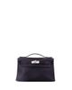 Pre-owned Hermes Pre-Owned HERMES Kelly Pochette Swift Mini Leather Top Handle Clutch - 1