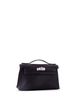 Pre-owned Hermes Pre-Owned HERMES Kelly Pochette Swift Mini Leather Top Handle Clutch - 3