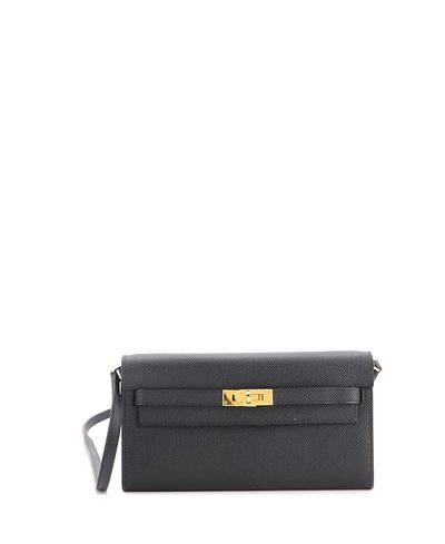 Pre-owned Hermes Pre-Owned HERMES Kelly To Go Epsom Leather Crossbody