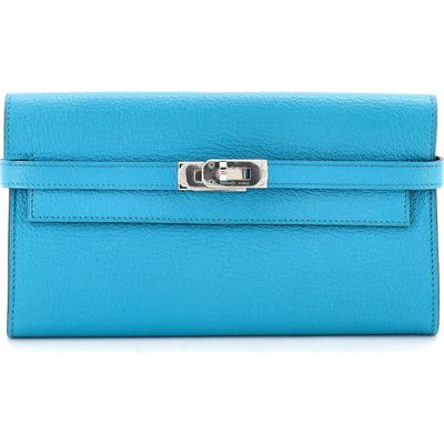 Pre-Owned Hermes Pre-Owned Hermes Kelly Wallet Chevre Mysore Long