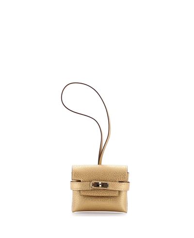 Pre-owned Hermes Pre-Owned HERMES Kellyfestival Bag Charm Chevre Chamkilight