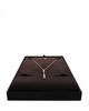Pre-owned Hermes Pre-Owned HERMES Large Clou De Forge Pendant Necklace 18K Rose Gold and Diamonds, 16 - 4
