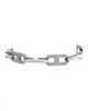 Pre-owned Hermes Pre-Owned HERMES Maillon H Link Bracelet Stainless Steel - 1