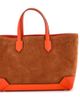 Pre-Owned Hermes Pre-Owned Hermes Maxibox Cabas Doblis Suede with Epsom 30 - 1