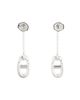 Pre-owned Hermes Pre-Owned HERMES Medium Farandole Drop Earrings Sterling Silver - 2