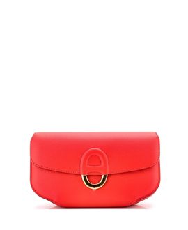 Pre-owned Hermes Pre-Owned HERMES Mini Cherche Epsom Leather Clutch