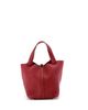Pre-owned Hermes Pre-Owned HERMES Mini Eclat Picotin Lock Clemence Leather Top Handle Bag - 3